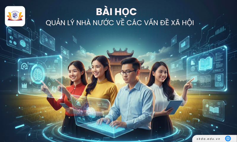 Quản lý nhà nước về các lĩnh vực xã hội BVH01