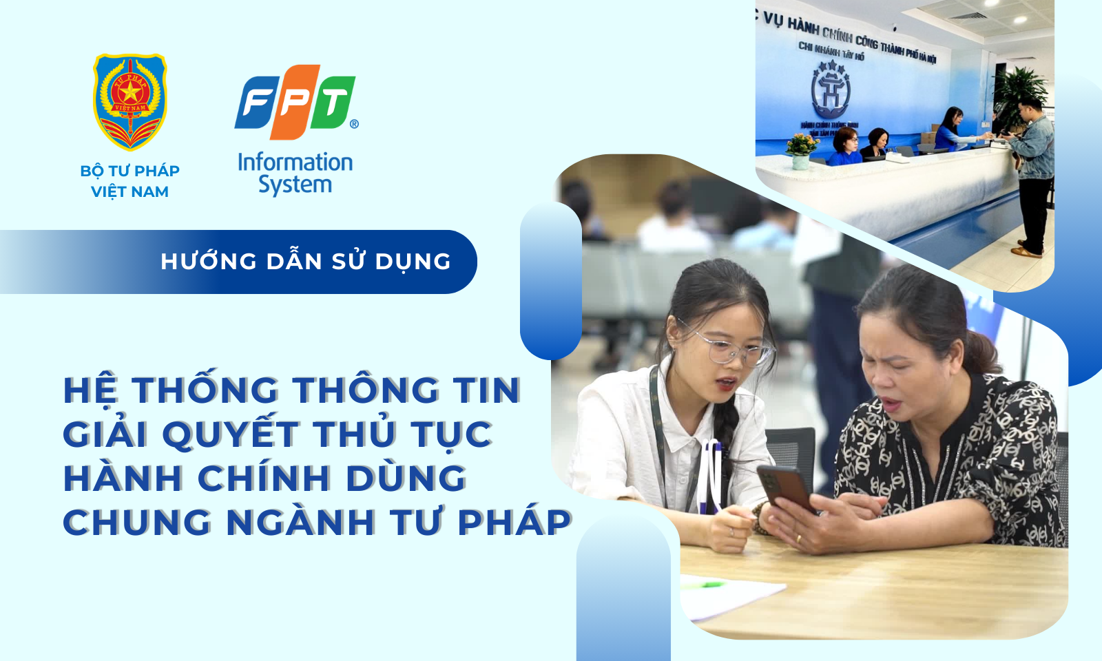 Hệ thống thông tin giải quyết thủ tục hành chính dùng chung ngành Tư pháp HTTT-gqTTHC-TuPhap
