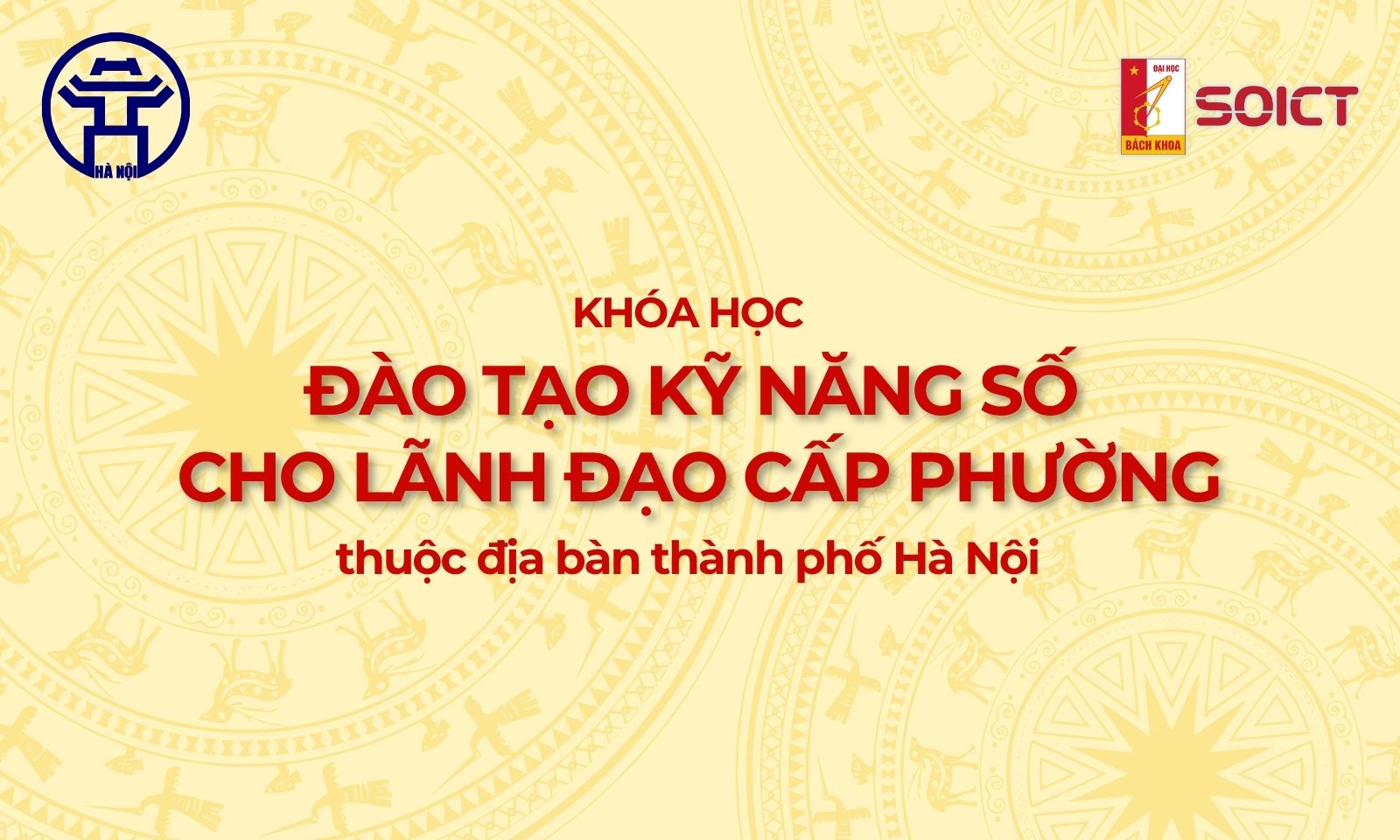 Kỹ năng số cho lãnh đạo cấp phường Hà Nội LD