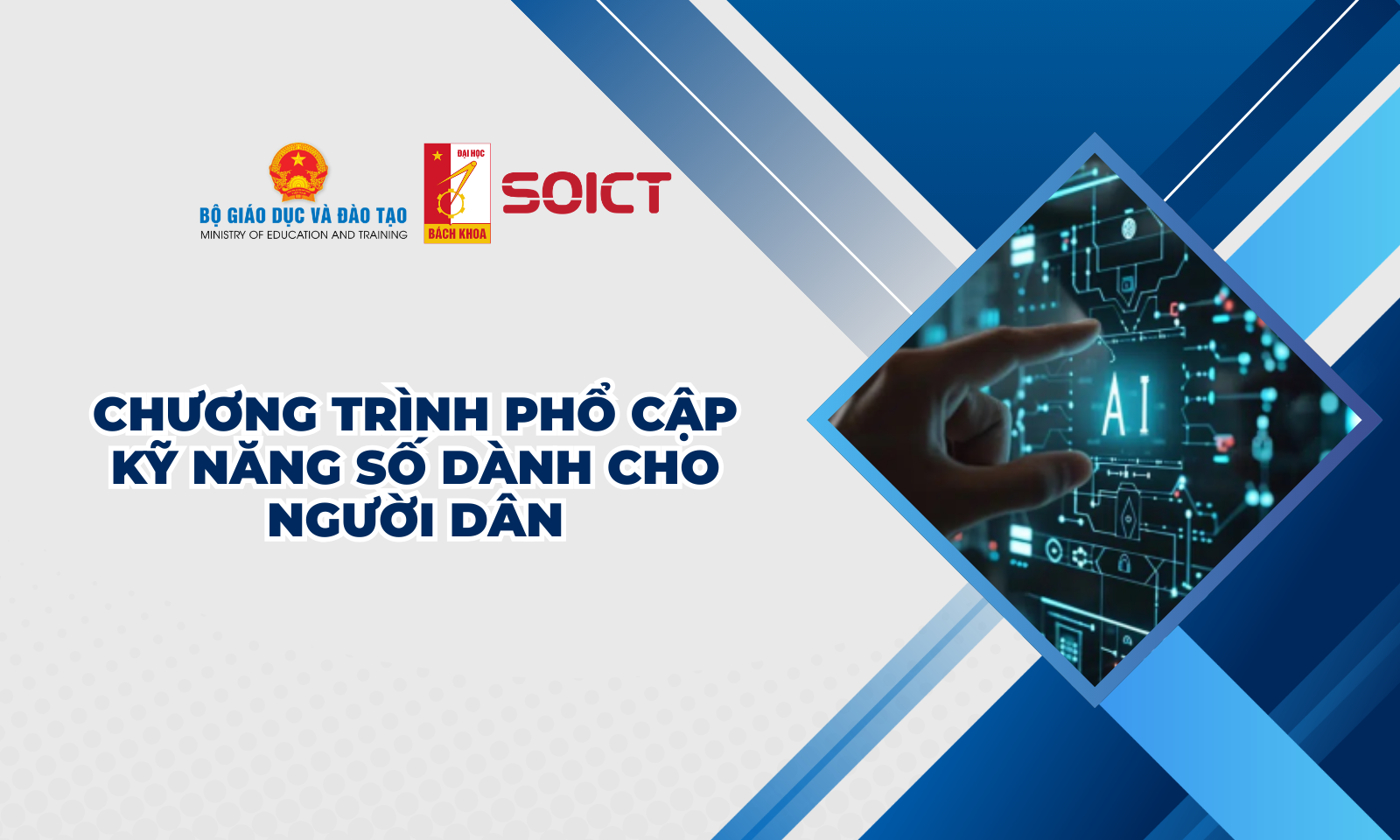 Chương trình phổ cập kỹ năng số danh cho người dân KNS-ND