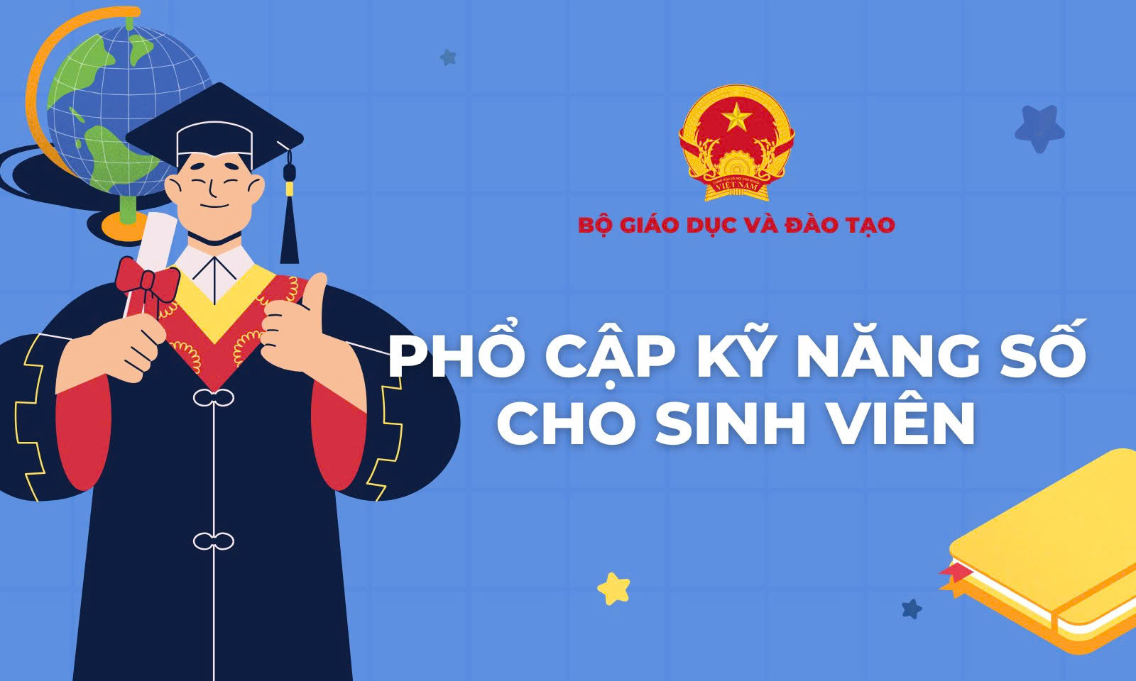 Phổ cập kỹ năng số cho sinh viên  MOET01